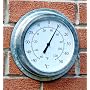 OUTDOOR THERMOMETER (604) - ENHANCE YOUR GARDEN WITH THIS LARGE RUSTIC EASY-TO-READ THERMOMETER- REDUCED TO CLEAR.