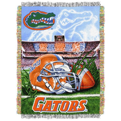 NCAA Florida Gators 48-Inch-by-60-Inch Acrylic Tapestry Throw