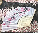 Cherry Blossom Silk Fans