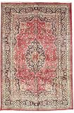 6'6 x 9'9 Handmade Knotted Persian Hamadan Semi-antique Area Rug From Iran/Persia - 48041