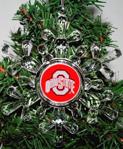 Ohio State Buckeyes NCAA Snowflake 4 1/2 ” Ornament