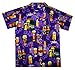 V.H.O Funky Hawaiian Shirt, Beerbottlepurple, XL