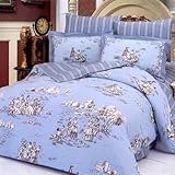 IMAGE OF Le Vele Balo - Duvet Cover Bed in Bag - Full / Queen Bedding Gift Set - LE34Q