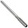 Alvord Polk 127-S-04 High-Speed Steel Chucking Reamer Set, Straight Flute, Uncoated Finish, 13-Piece, 1/16 - 1/4 Inch Sizes in 1/64 Inch Increments