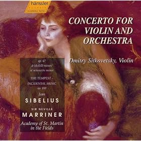 Sibelius: Tempest (The), Op. 109: Incidental Music / Violin Concerto In D Minor, Op. 47