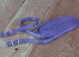 Hamilton 5/8 x 8' D/T Nylon Split Reins, Black
