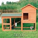 Trixie Natura Giant Rabbit Hutch & Run Delux 2 Story