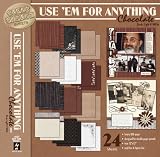 Hot Off The Press Paper Pizazz Papers and Accents, Use 'em For Anything Chocolate