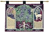 Wonderful Counselor Inspirational Wall Tapestry with Wooden Hanging Rod (36 x 26)