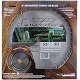 Porter Cable 1007740 10 inch 40T Carbide Saw Blade Smooth Cut Combination
