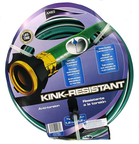 Ames True Temper 50' x 5/8-Inch Kink-Resistant Garden Hose 400578A66