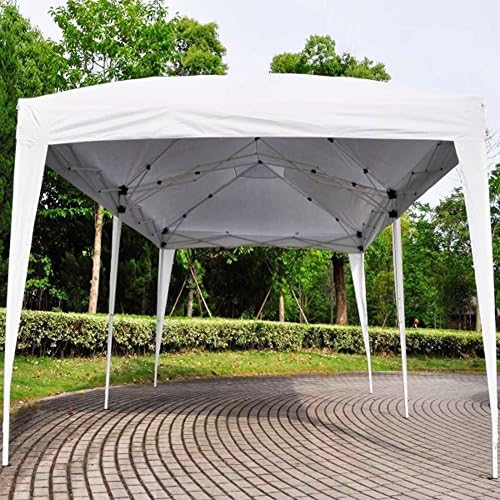RHH 3 x 6M Wedding Party Tent Folding Gazebo Beach Canopy W/Carry Bag White
