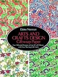 Arts and Crafts Design Giftwrap Paper (Giftwrap--4 Sheets, 4 Designs)