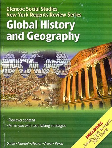 Textbook - NY Glencoe World History, Global History and Geography Prep, NewYork Regents, Student Edition