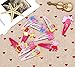 Peppa pig Hair Clips bows & hairpin / headwear, bob pins, hair jewelry, for baby & toddler & Children & girl(5 matching pairs)(set of 10) (10 PCS)