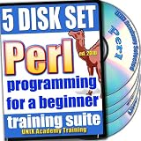 Perl Programming for a Beginner, 5-disk DVD Complete Training Suite