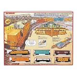 Bachmann Trains Golden Spike Ready-to-Run HO Scale Train Set by Bachmann Trains