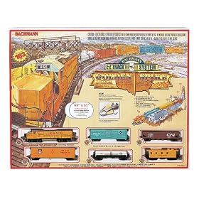 Bachmann Trains Golden Spike Ready-to-Run HO Scale Train Set from Electric Starters