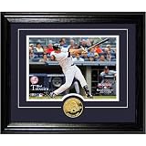 Highland Mint New York Yankees Mark Teixeira 2009 All-Star Game Desk Top 24KT Gold Coin Photo Mint