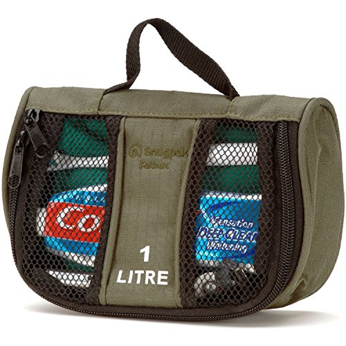 Snugpak Pakbox Travel Bag, Olive, 1-Liter