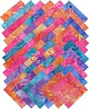 4 BARBADOS BALI BATIK Fabric Squares
