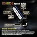 Kshioe(TM) Xenon HID 9006(HB4) 6000K 35W Car Single Beam Lights Bulbs Lamps Replacement Bulbs (Pack of two)