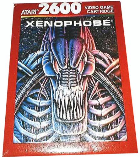 Childrens Toyshop  Video Games : Xenophobe ( Atari 2600 )
