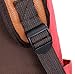 Moolecole Leather & Canvas Backpack School Bag Laptop Backpack with Cat's Ears Design