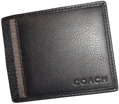 coach wallets man-made