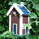 Eigenschaften LIVING-ART24  / COTTAGE VOGELVILLA VOGELHAUS NISTKASTEN HOLZ ROT