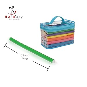 Flexible Foam Curling Rods 42 Pack No Heat Lightweight Rollers