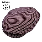 GUCCI/ストライプ柄ハンチングキャップ
