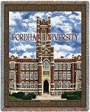 Fordham Univ Keating Hall Throw - 70 x 54 Blanket/Throw - Fordham Rams