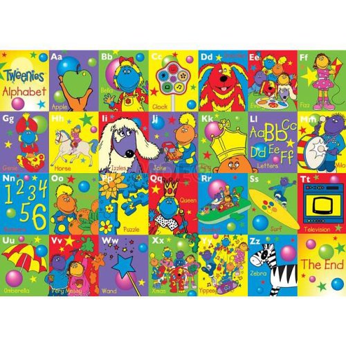 Childrens Toyshop  Toys : Ravensburger Puzzle 28 Pieces Tweenies Giant Alphabet Floor Puzzle