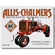 Nostalgic Agco Tin Sign : Allis-Chalmers Model WC
