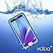 vcloo Galaxy Note 5 Waterproof Case, Stand Function Galaxy Note 5 Waterproof Case, Dust Proof, Snow Proof, Shock Proof Case, Heavy Duty Protective Carrying Cover Case for Galaxy Note 5 (Blue)