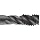 Dormer MTT-X E085 Powdered Metal Spiral Flute Threading Tap, For Stainless Steel, Black Oxide Finish, Round Shank With Square End, Modified Bottoming Chamfer