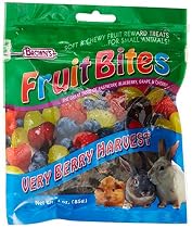 F.M. Brown's Fruit Bites Verry Berry Harvest Small Animal Treat, 3-Ounce
