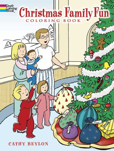 Christmas Family Fun Coloring Book (Dover Coloring Books)