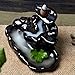 MagiDeal Ceramic Glaze Incense Smoke Cone Burner Backflow Censer Tower Holder #1