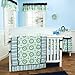 Trend Lab Waverly Solar Flair Window Valance, Blue/Green
