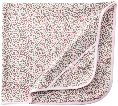Little Me Baby-Girls Newborn Leopard Tag Along Blanket
