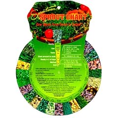 Sproutman's Sprout Chart: A Field Guide to Growing and Eating Sprouts