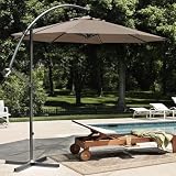 Cantilever 10' Umbrella 10'diameter Mocha