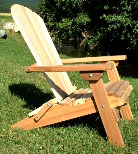 Discount Unfinished Rustic Cedar Adirondack Chair