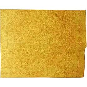 ShalinCraft Bed Spread Comforter in Cotton Cut Work Size Queen (bcov520)
