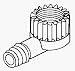 Tools & Hardware : Toro #53306 3/8x1/2Fem NPT Elbow