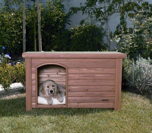 Precision Pet Outback Log Cabin - Large. Comfort and function in one handsome dog house! (Product Group: Homes / None)