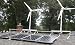 Aleko R4 Roof Pole for Wind Generator Top-Roof Mount Tower for Wind Turbine 4 Feet