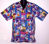 Happy Halloween Scrub Top